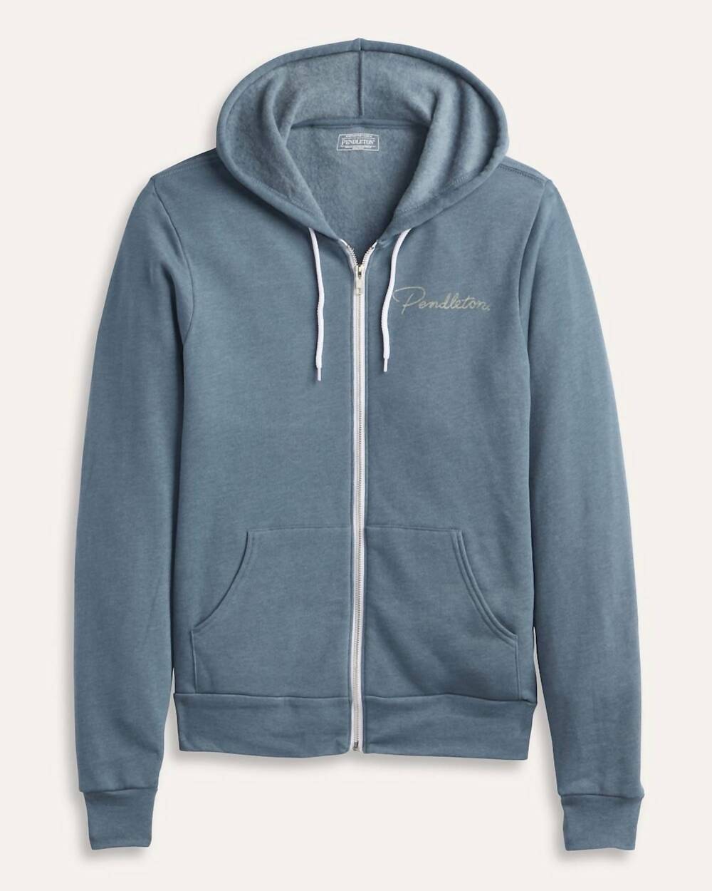 NEW PENDLETON women's western graphic zip hoodie in blue